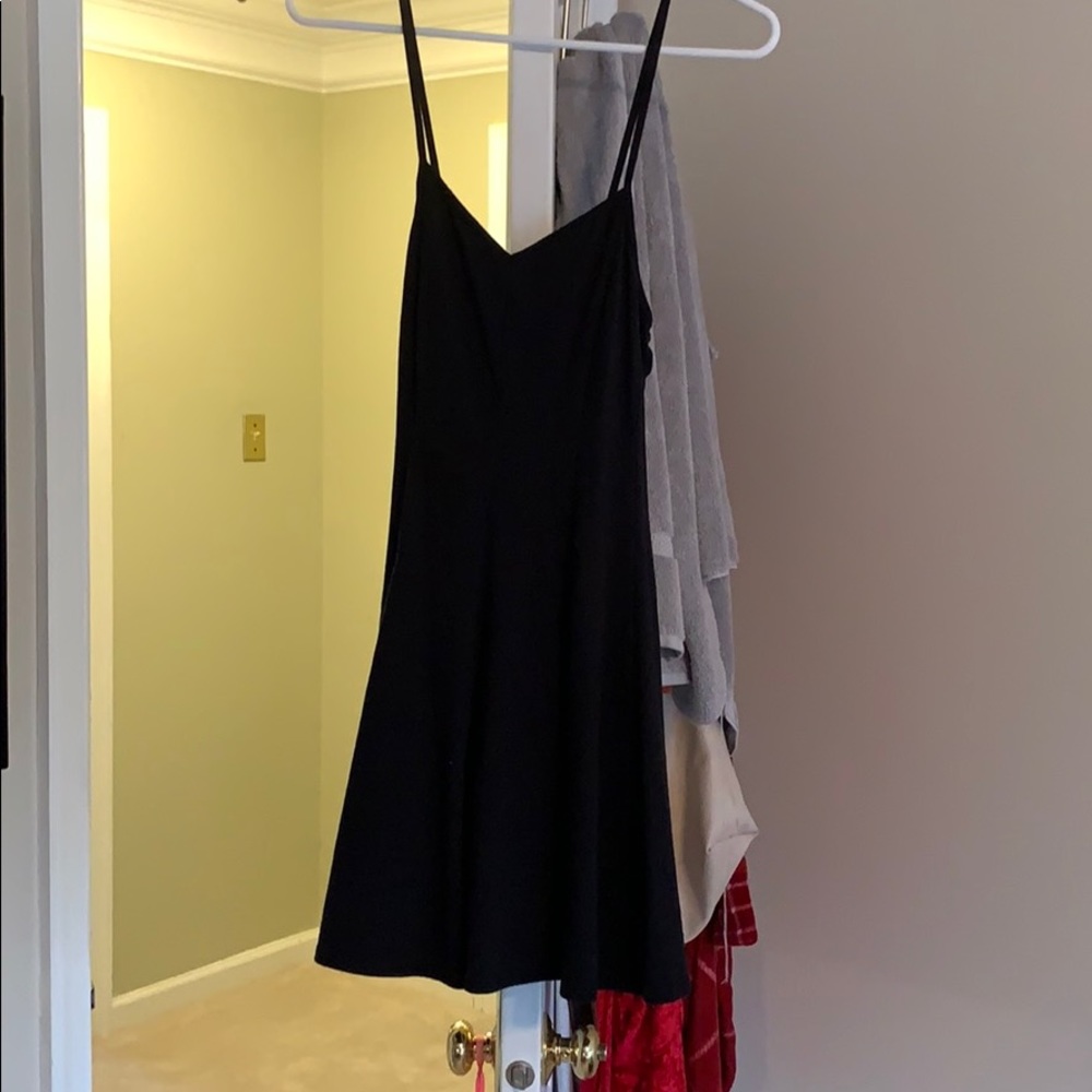 black dress